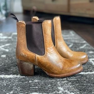 Bed Stu Cobbler style leather ankle boots womens 6.5